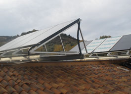 3V SERVICE I NOSTRI LAVORI Impianto solare Sanitario condominiale